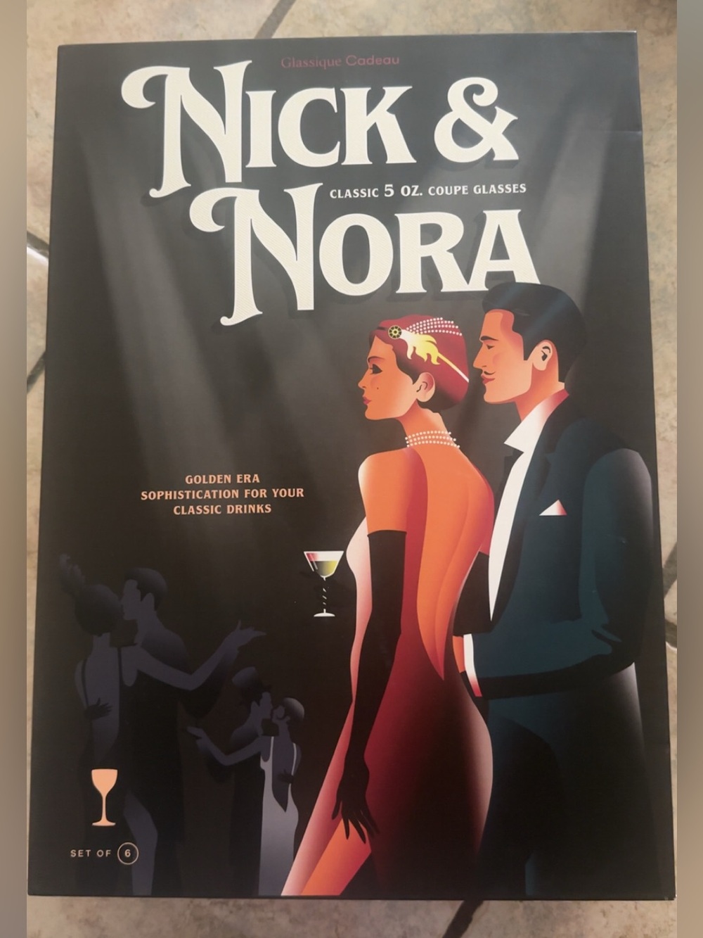 BRAND NEW Nick & Nora classic cocktail coupes